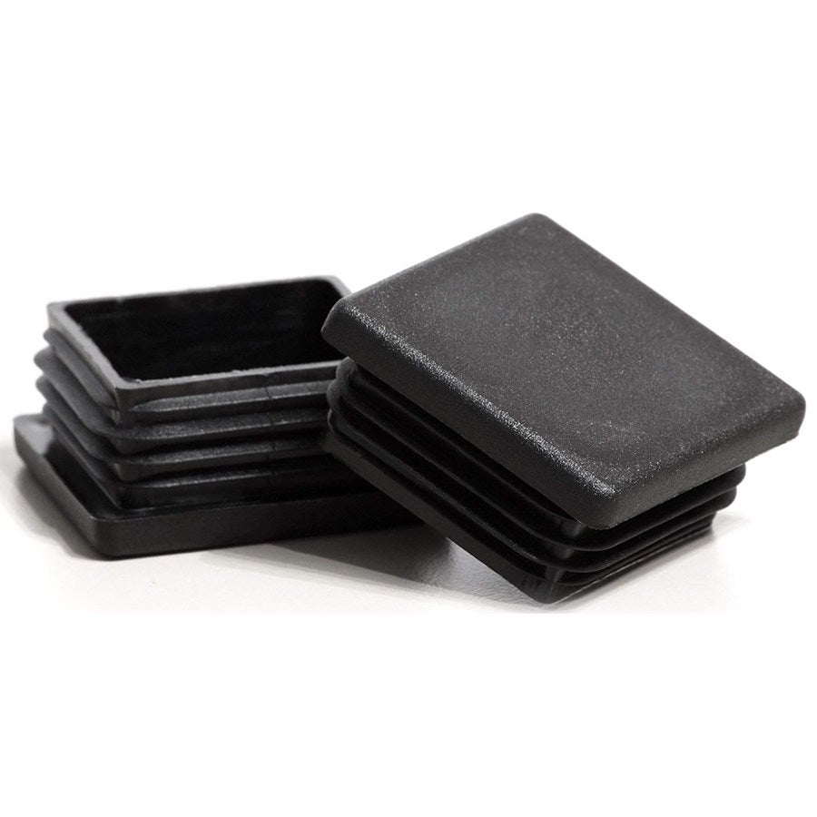Lot De 10 Bouchons Carrés En Plastique Noir Pour Clôture – Lun Fix, 0,8 Cm