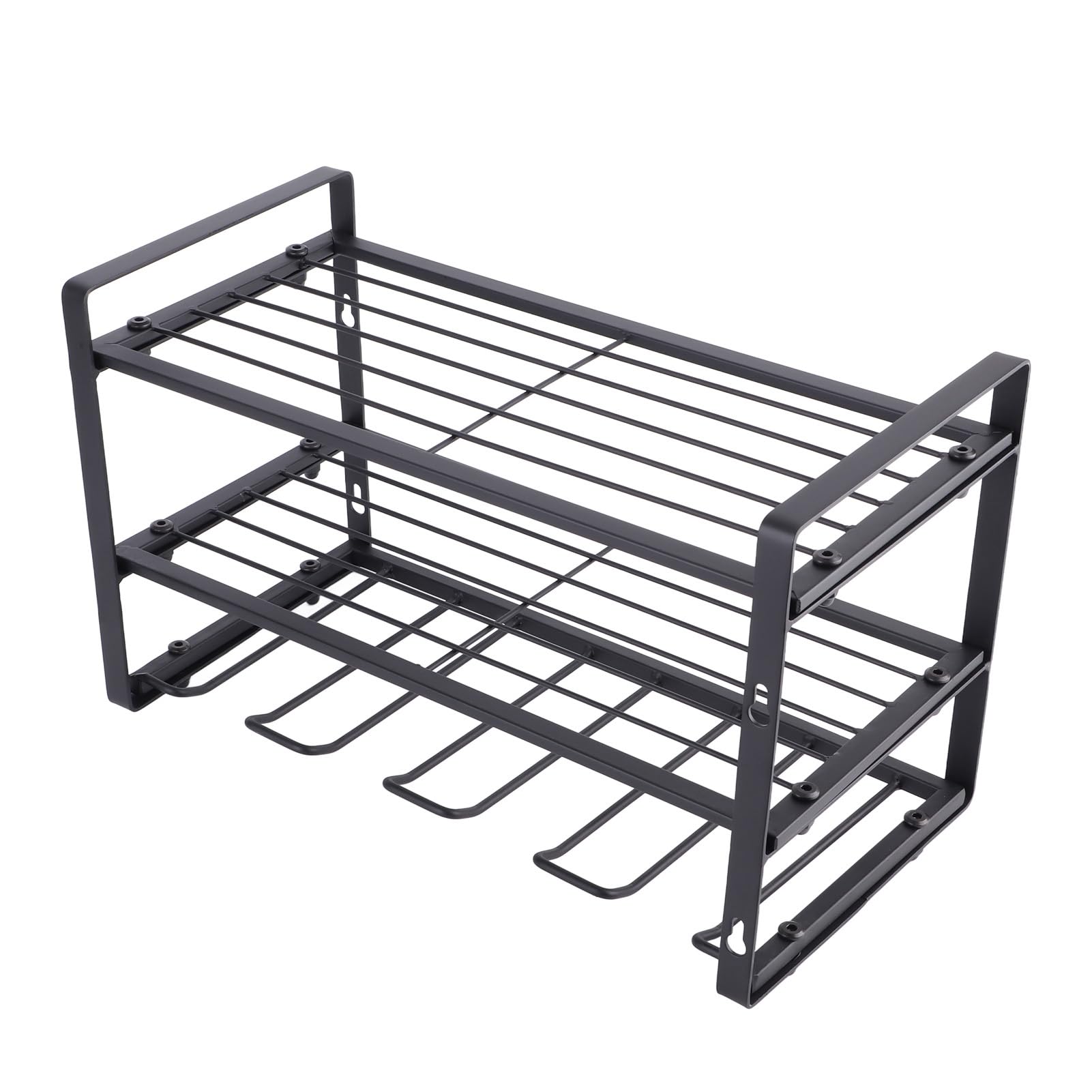 Organizer Per Utensili Elettrici Da Parete - 2 Pezzi - Porta Trapano E Accessori - Capacità 100lb - Foto 6