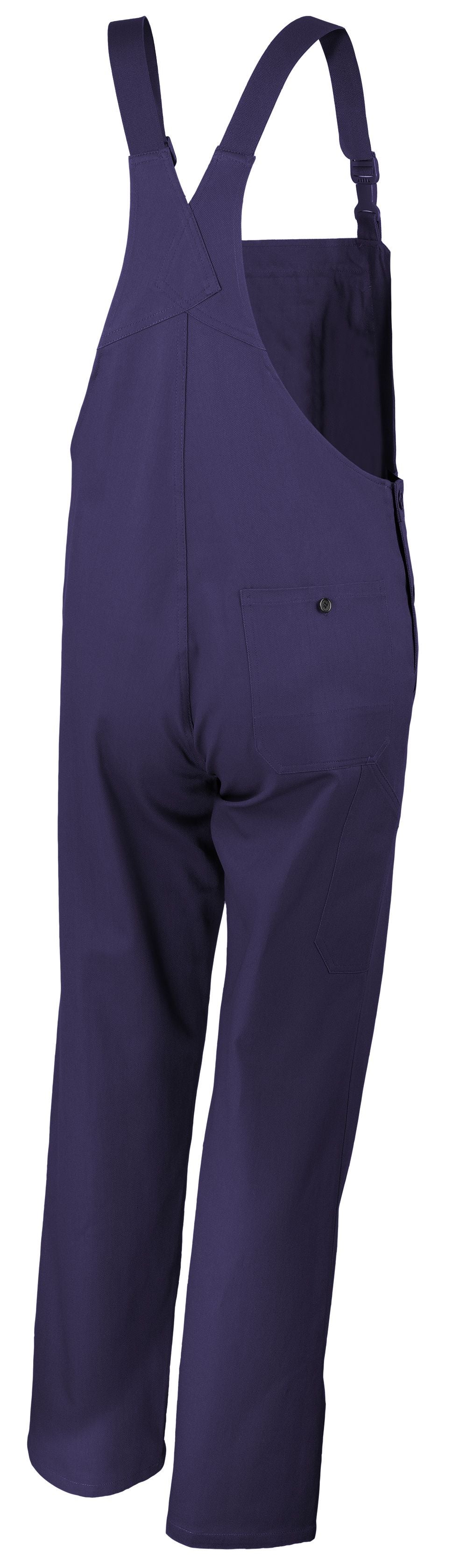 Qualitex - salopette classique - en pur coton - d'entretien facile - navy - size 52 - Unisex - Pantalon de travail avec 7 poche - durable - 2