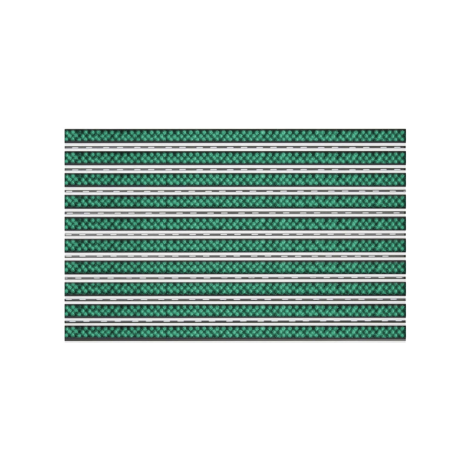 KARAT u003ePaillasson Tapis d'entrée Aluflex SR Brush Hauteur: 25 mm, Vert ...