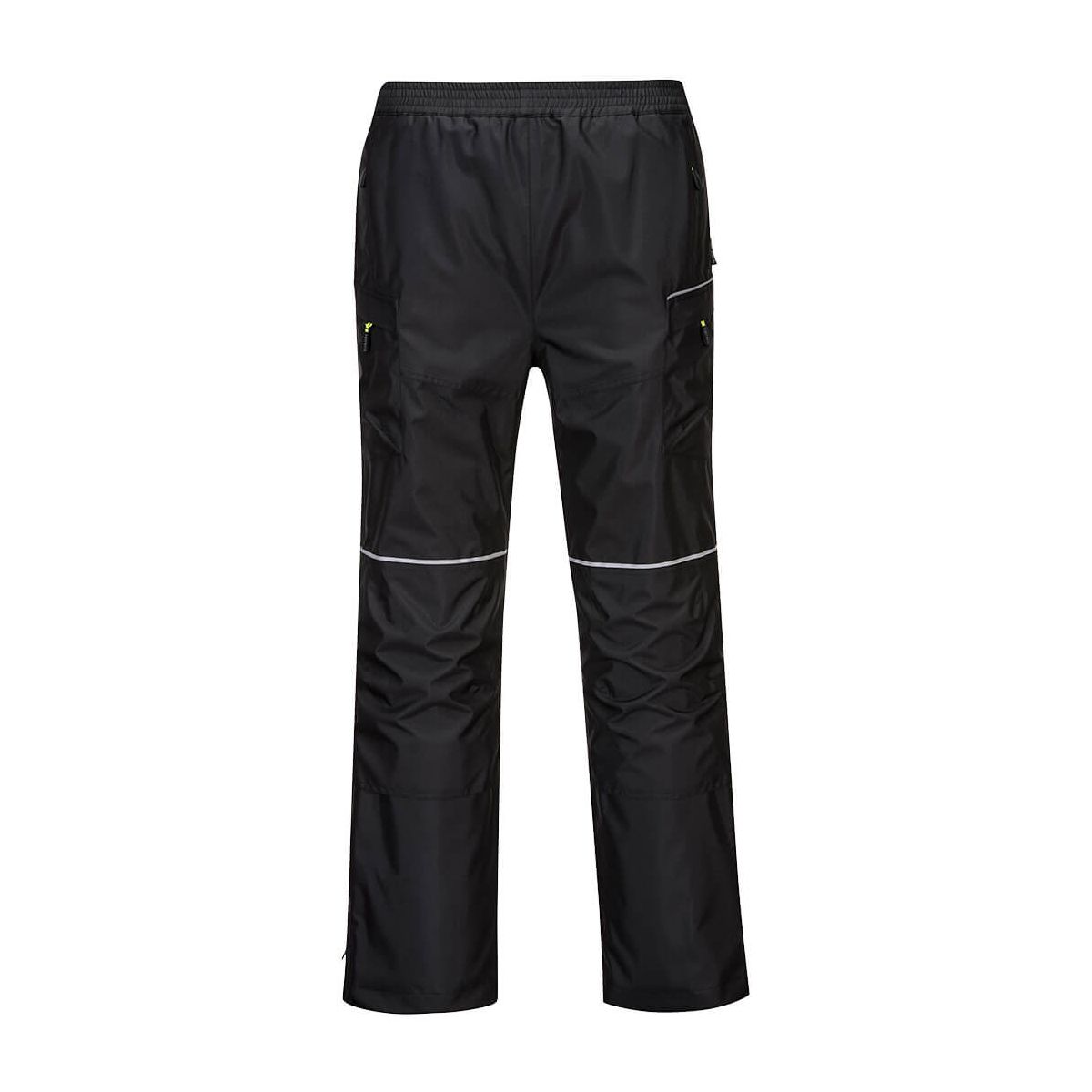 Pantaloni Antipioggia Rainrider - Impermeabili, Traspiranti, Con Copriscarpe Integrati, Uomo/Donna, Nero - Foto 3