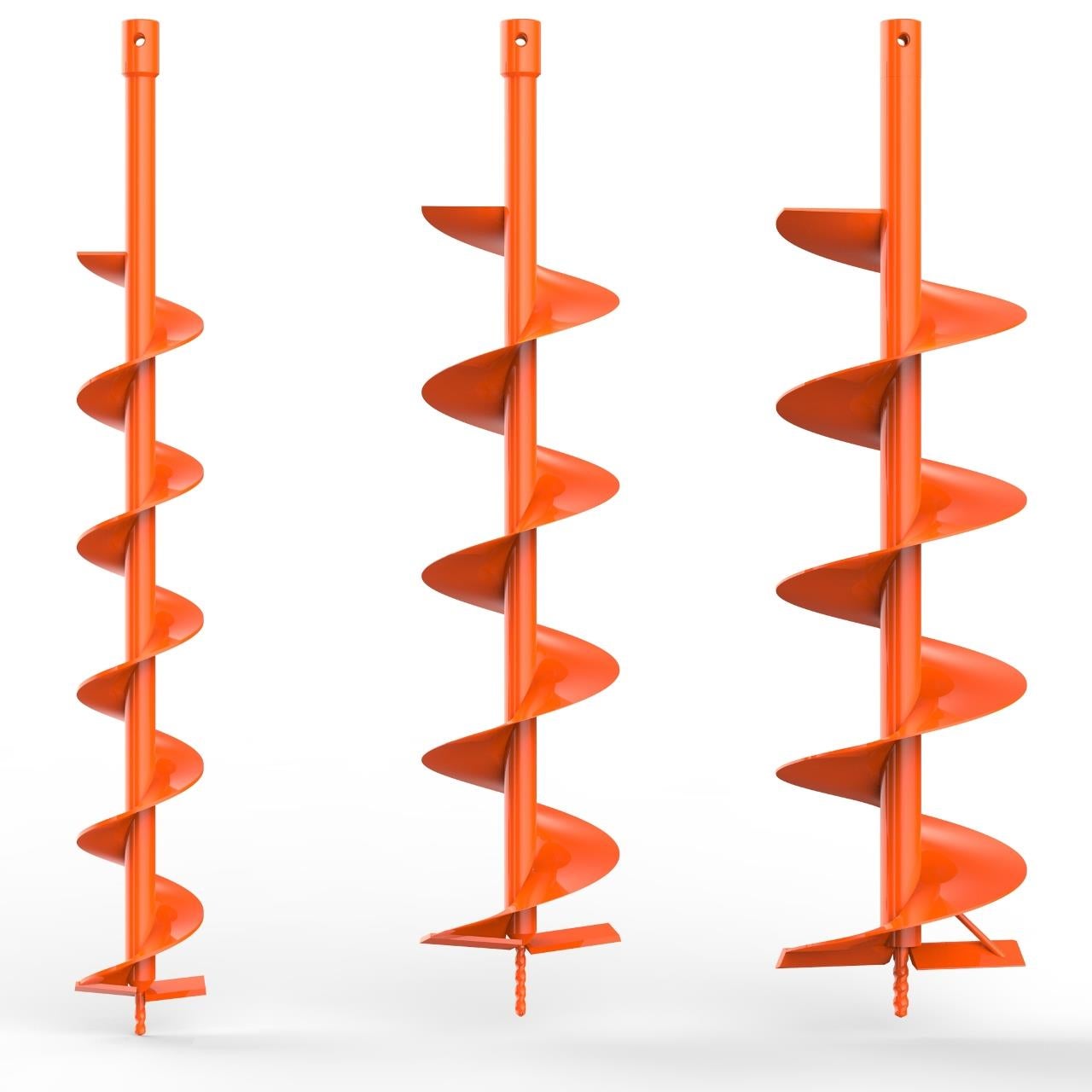 Trivella a scoppio Mototrivella incl. attacchi da 100 150 200mm FUXTEC EB152 - 4