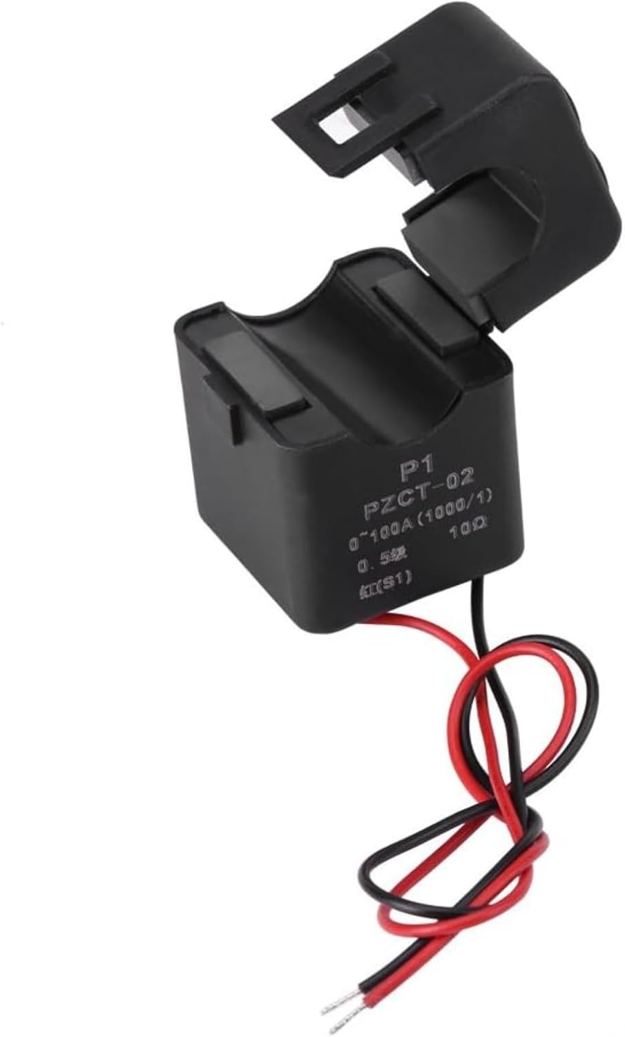Czujnik prądu 100A PZCT-02 – Transformator z dzielonym rdzeniem, pomiar energii, prosta instalacja