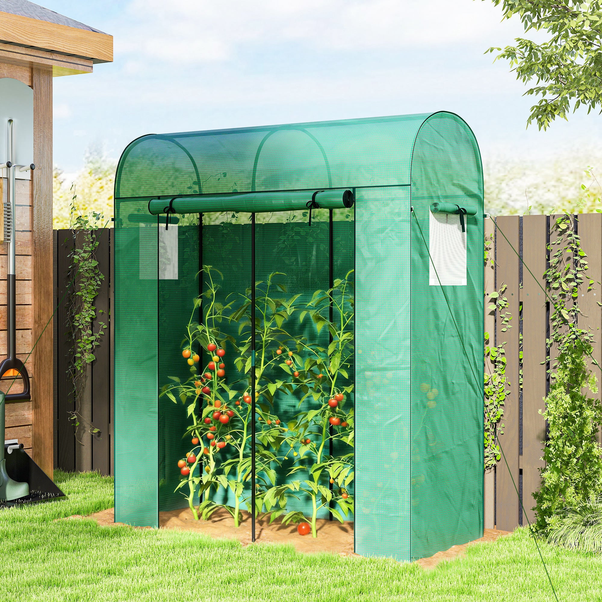 Serre de jardin PE Outsunny - 2