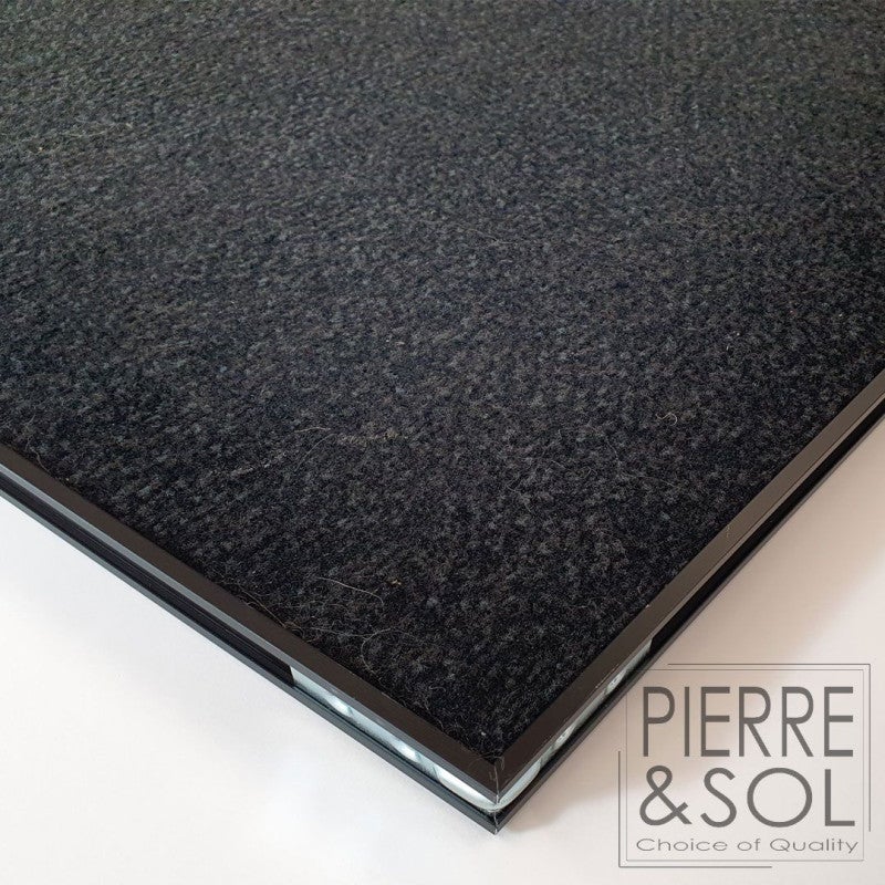 VER-BLACK - Cadre de paillasson en aluminium NOIR - 600 x 400 mm 31 mm - 4