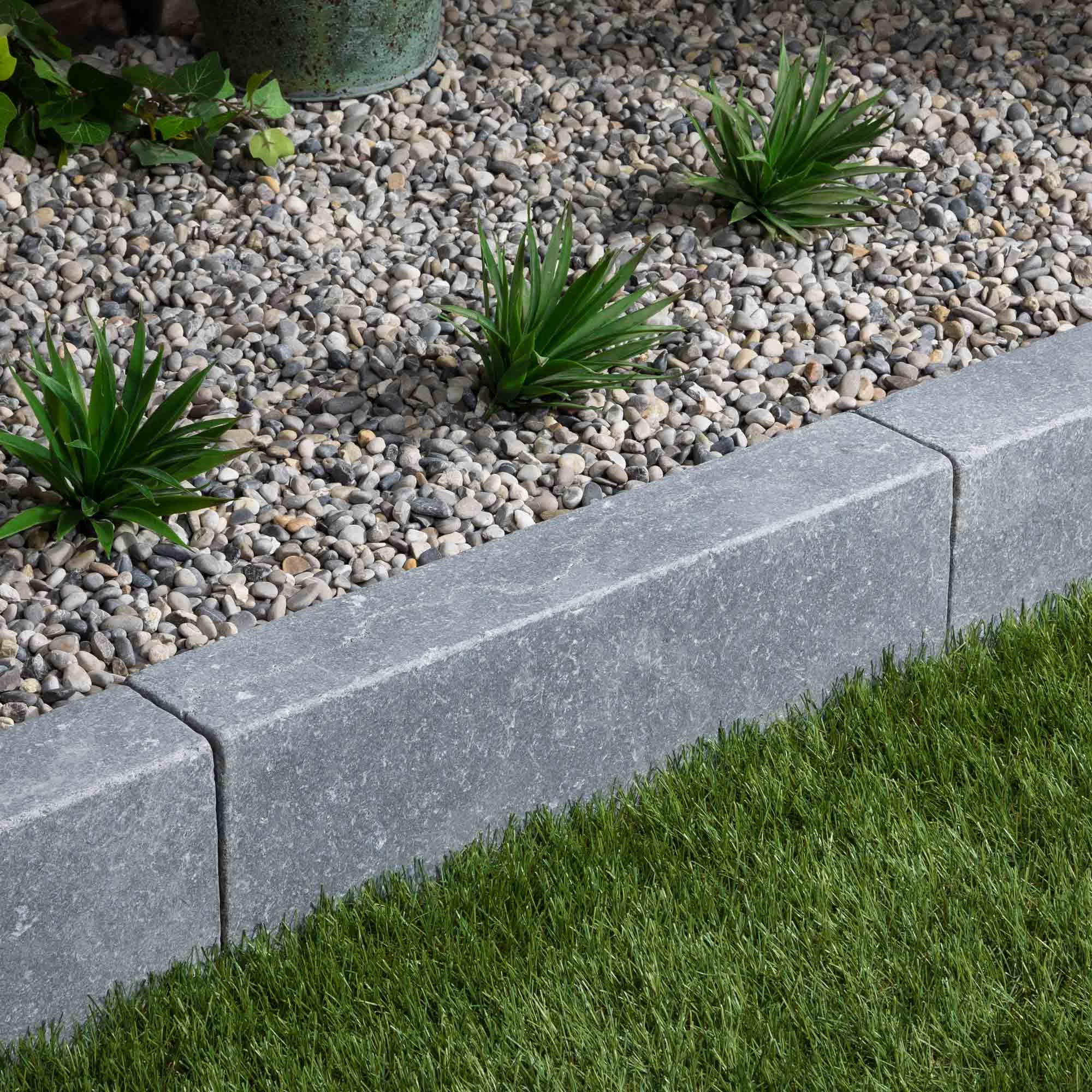 Bordure De Jardin 9 Mètres - Hauteur 25cm, Couleur Gris Pierre, Plastique Souple Et Facile à Poser - 5
