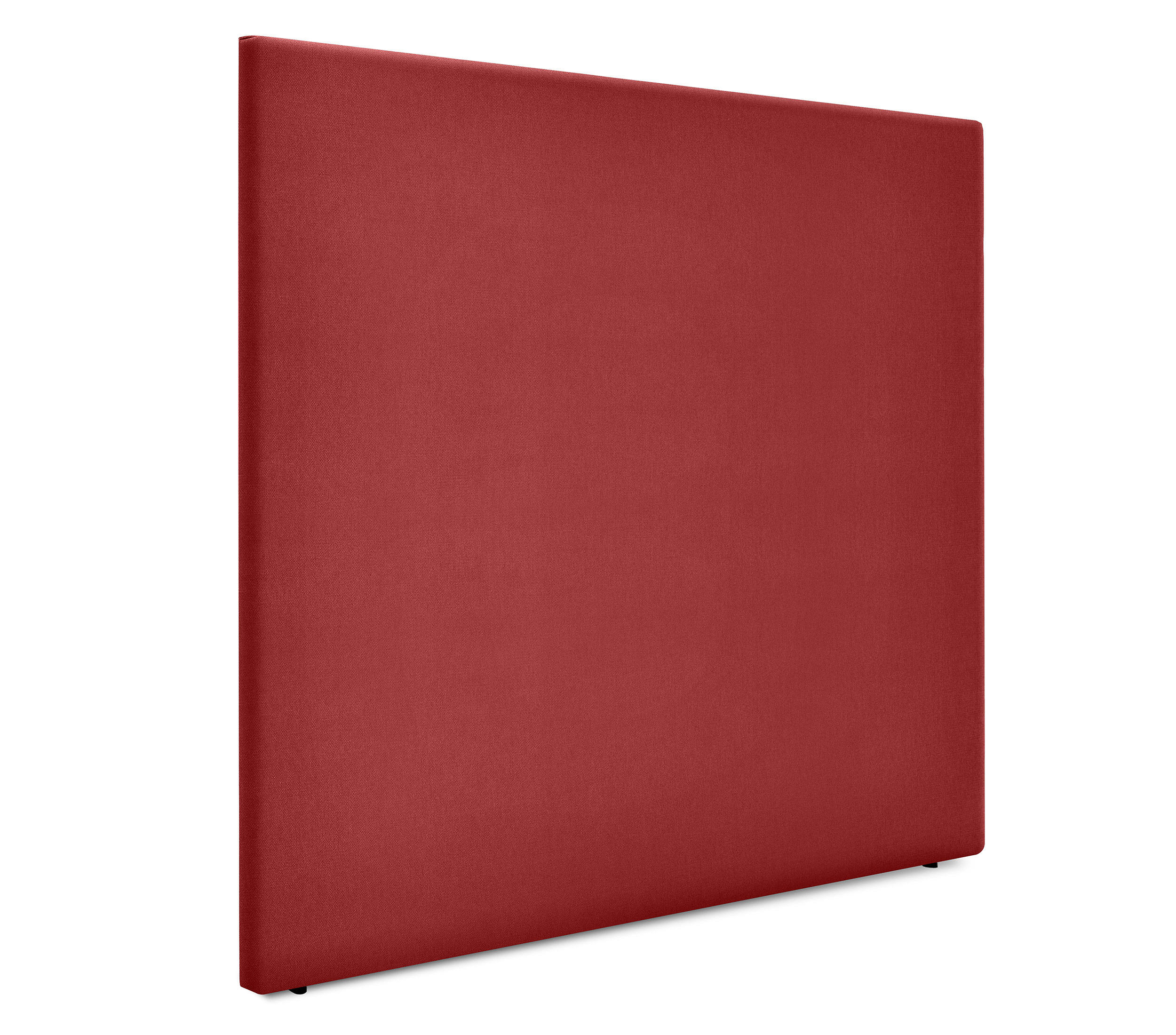 Dhome cabecero de tela aqualine liso hasta el suelo 160x120cm camas 150/160 - rojo