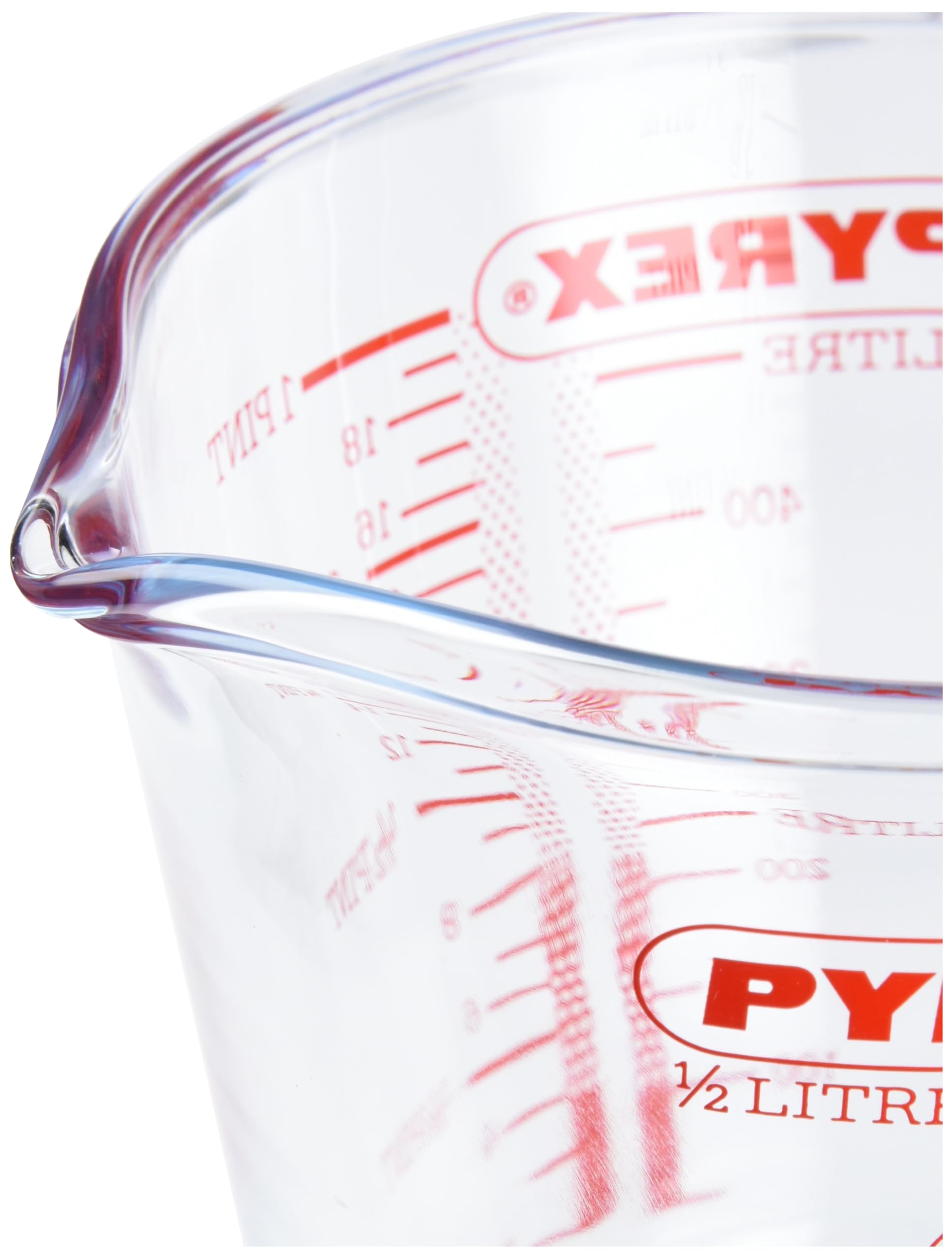 Bicchiere Misuratore Pyrex 500ml - Vetro Resistente Per Cucina