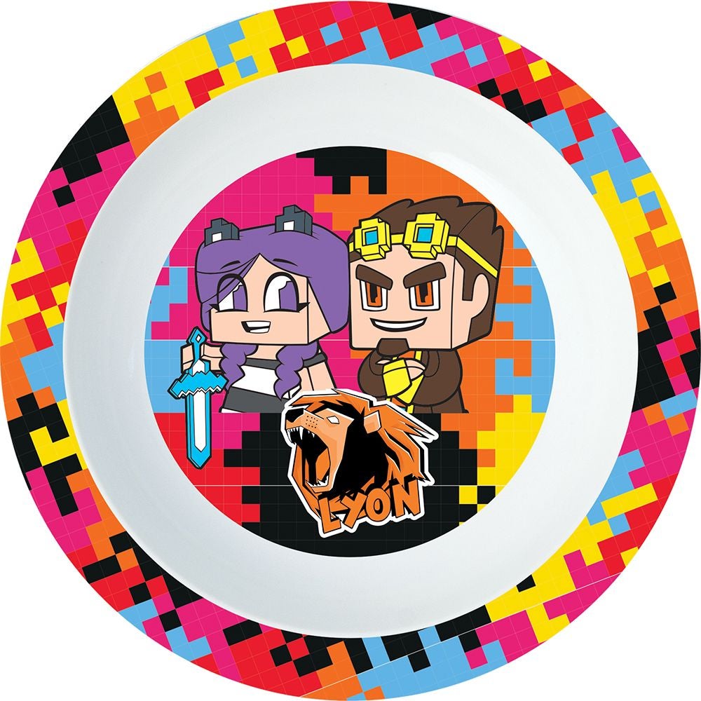 Piatto Per Bambini Fun House Con Orsetto Bruno: Il Pasto è Una Festa! Microonde, Diametro 22 Cm. Morbido E Simpatico. - 5