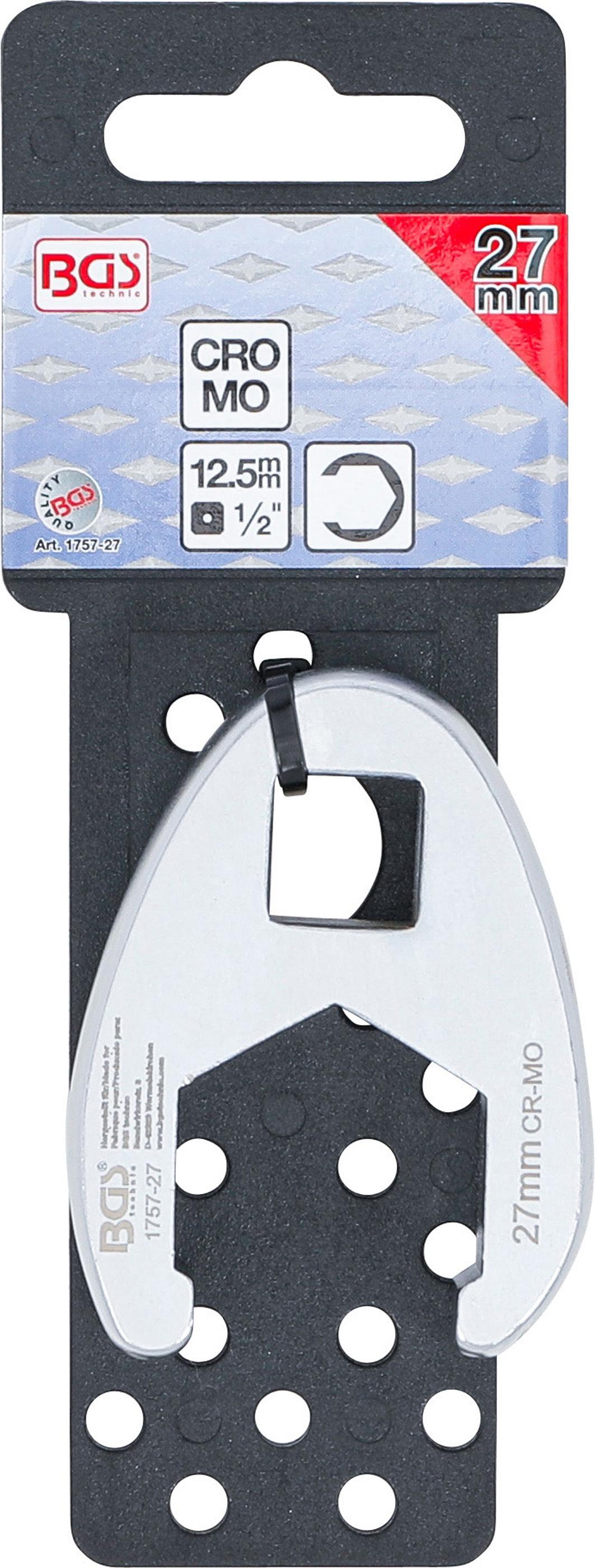 BGS Clé col de cygne | 12,5 mm (1/2) | 27 mm - 5