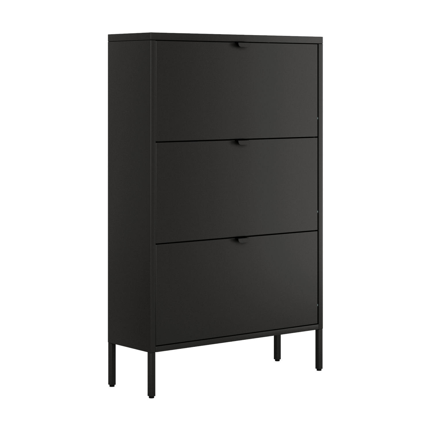 Bogal  Zapatero De 3 Puertas Titania, Diseño Moderno Y Funcional Crema , Leroy Merlin