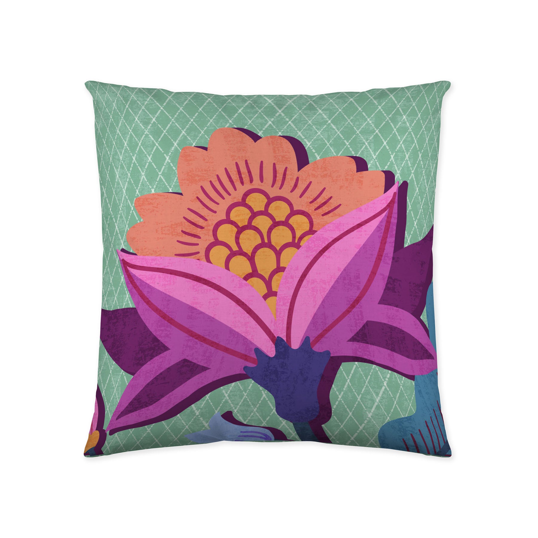Icehome - Housse de coussin imprimée - Sans rembourrage - Enfant - 60x60 cm - Coton ultra doux - Marena Beig - 2