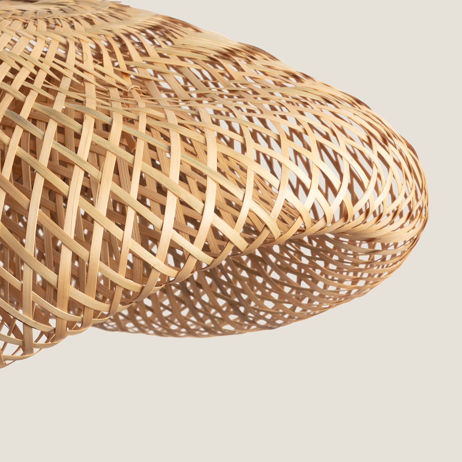 Suspension Bambou Kathu Karatasi Naturel - 4