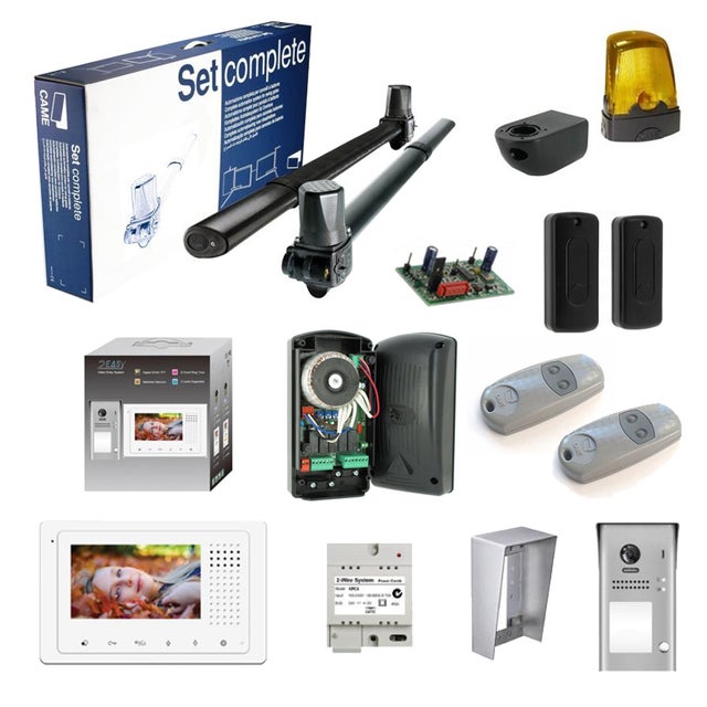 PACK KIT KRONO 001U1694 de CAME et Vidéophone MINI ZEN
