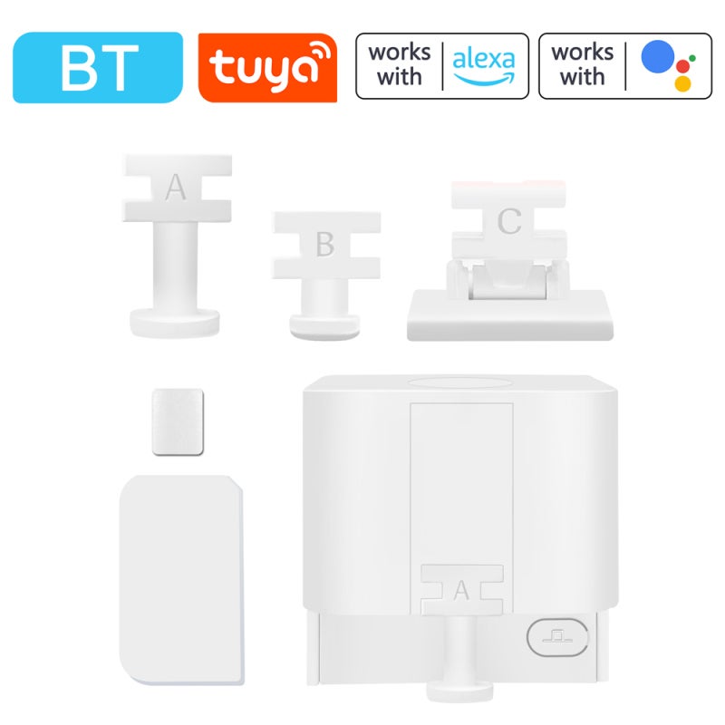 Tuya BT Fingerbot Robot Intelligent Doigt Sans Fil Interrupteur Bouton Poussoir Bot Fonctionne avec APP Commande Vocale Compatible avec la Maison - 2