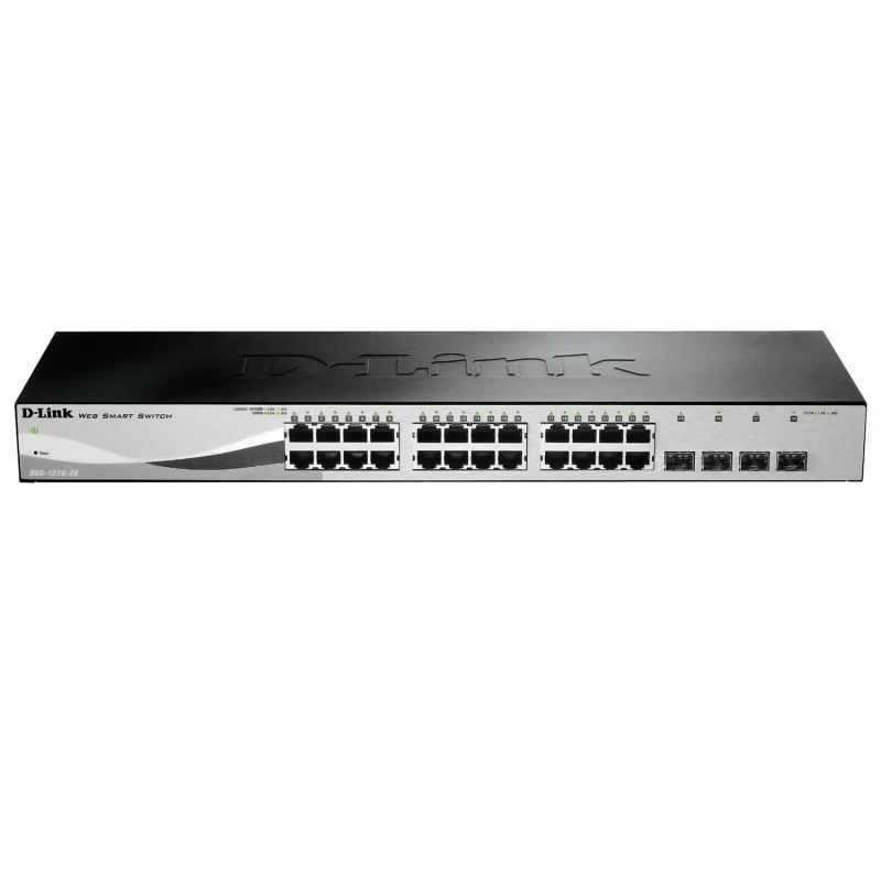 Switch Gestito Cisco Catalyst 1300-24T-4G – 24 Porte Gigabit, 4 Porte SFP 1GE, Garanzia Limitata A Vita