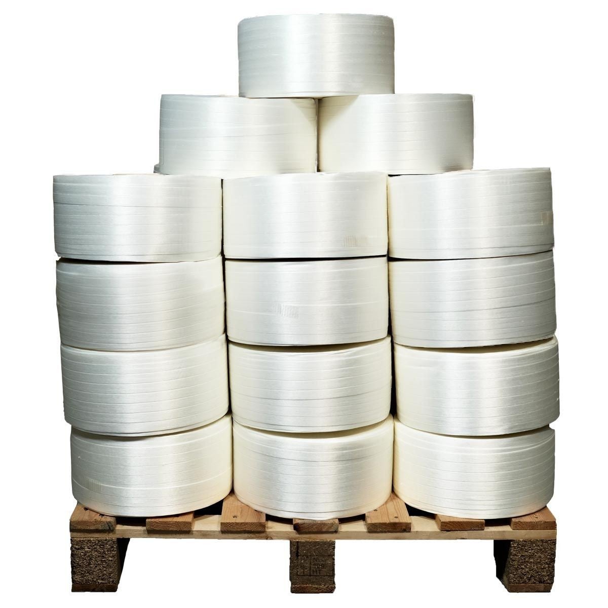 Fleje tejido de 16 mm x 850 m - Calidad Profesional TECPLAST FT - Alta Fleje tejido de 16 mm x 850 m - Calidad Profesional TECPLAST FT - Alta