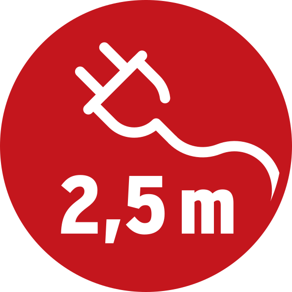 Brennenstuhl Multiprise SUPER-SOLID Argente - 8 prises - avec parafoudre et 2 -5m de cable 13.500A - 4