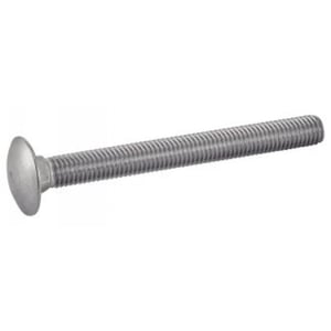 Viti A Testa Tonda Con Attacco Quadrato - M10 X 30mm, Acciaio Inox A2, Filettatura Completa (20 Pz)