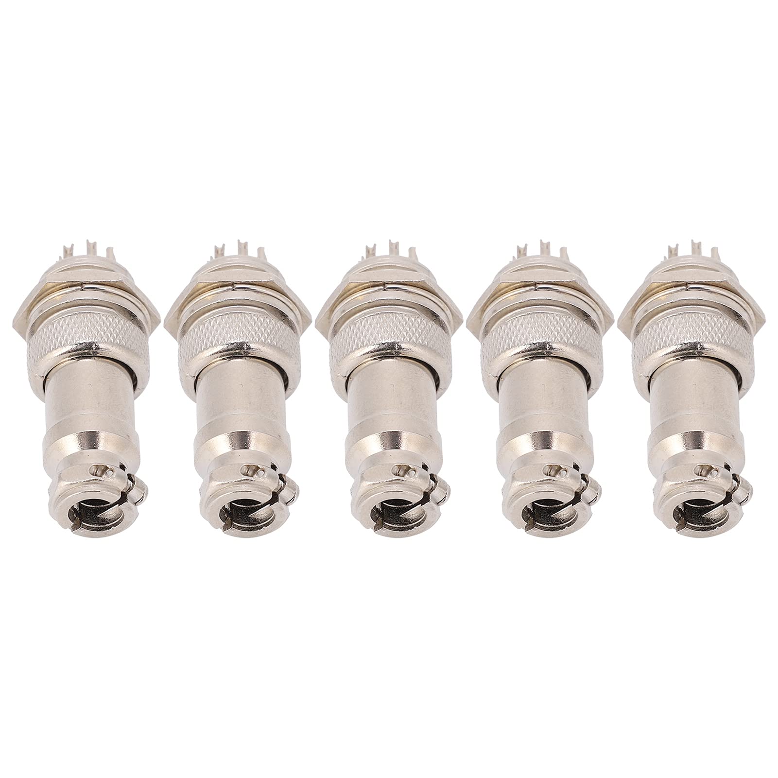 Lot De 5 Connecteurs HE10 Mâles - 10 Broches Droits Avec Oreilles De Fixation - Neuf