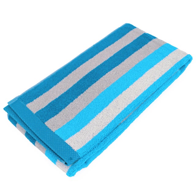 Drap de douche 70x140 cm PURE STRIPES turquoise