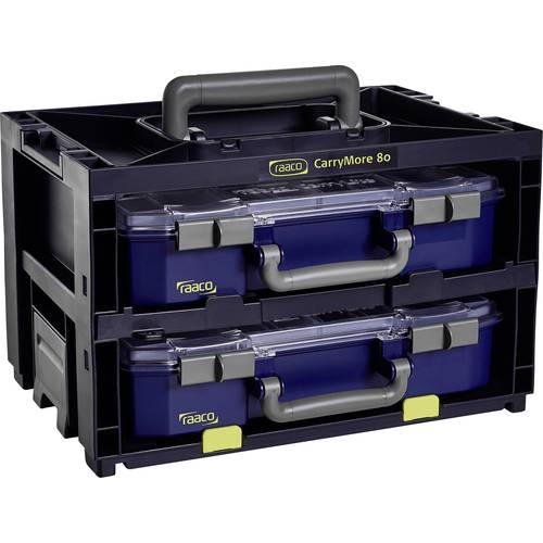 Raaco CarryMore 80x2 Coffret de rangement (L x l x H) 278 x 386 x 241 ...