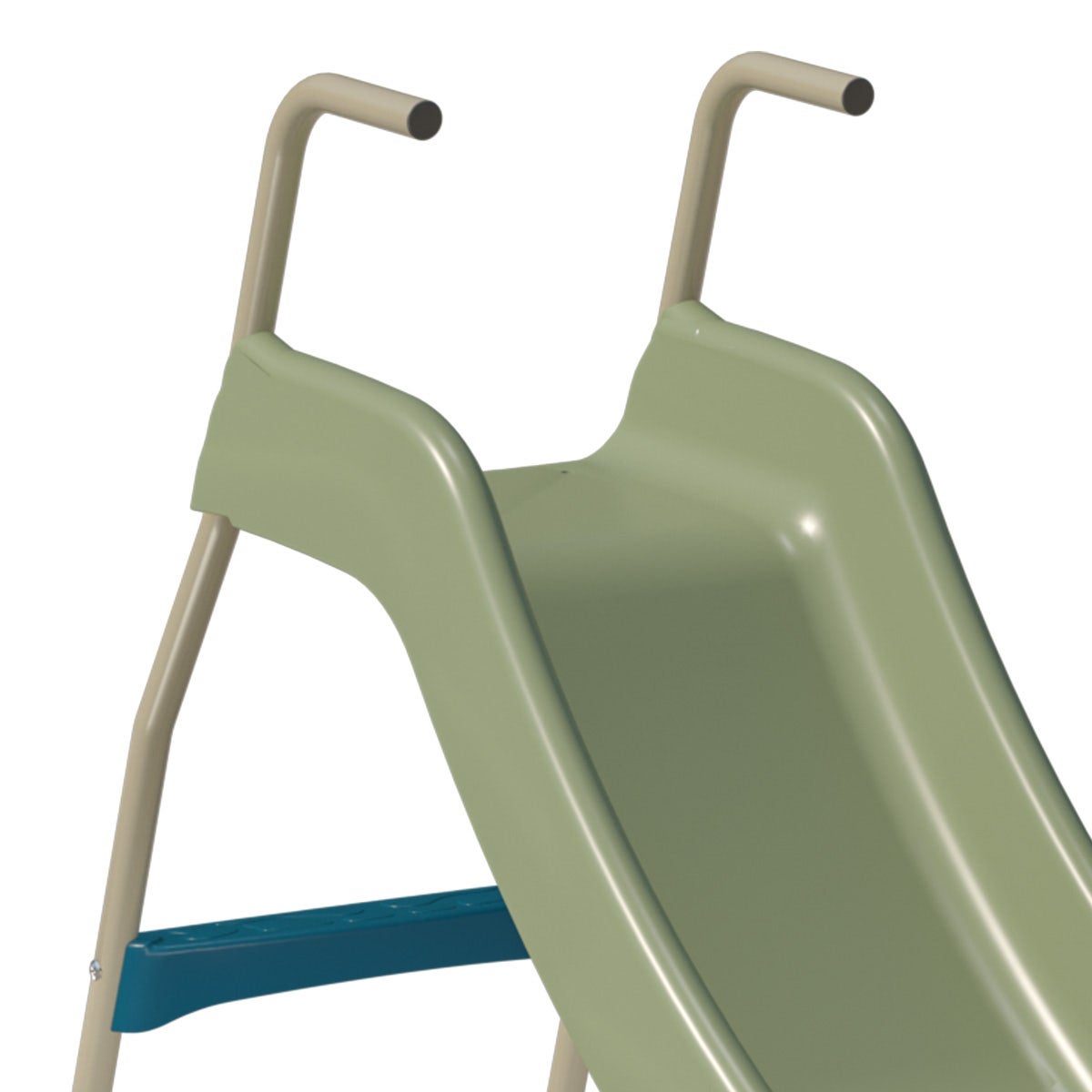 Toboggan Zazou vert pale 1,73 m 3 8 ans - 3