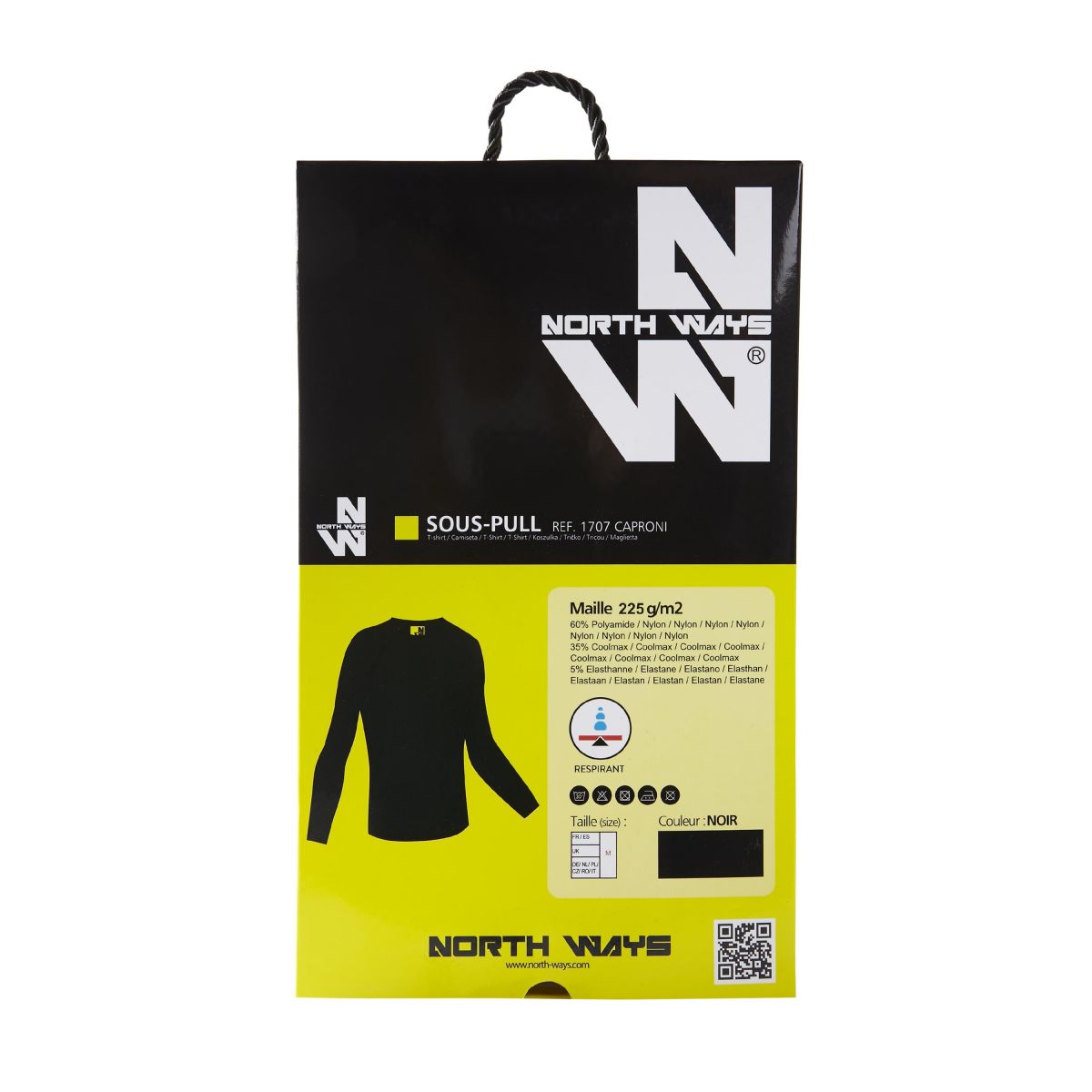 CAPRONI - SOUS-PULL DE TRAVAIL - 1707 | Noir - 5