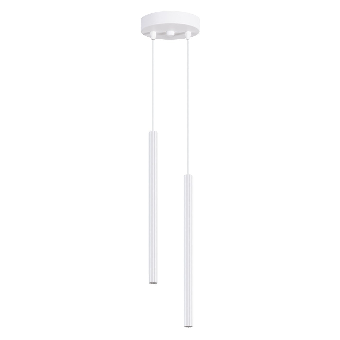 Lampa sufitowa ryflowana ARCHE biała 2xG9x8W metal wym:118x15x15cm IP20 Sollux Lighting - 2