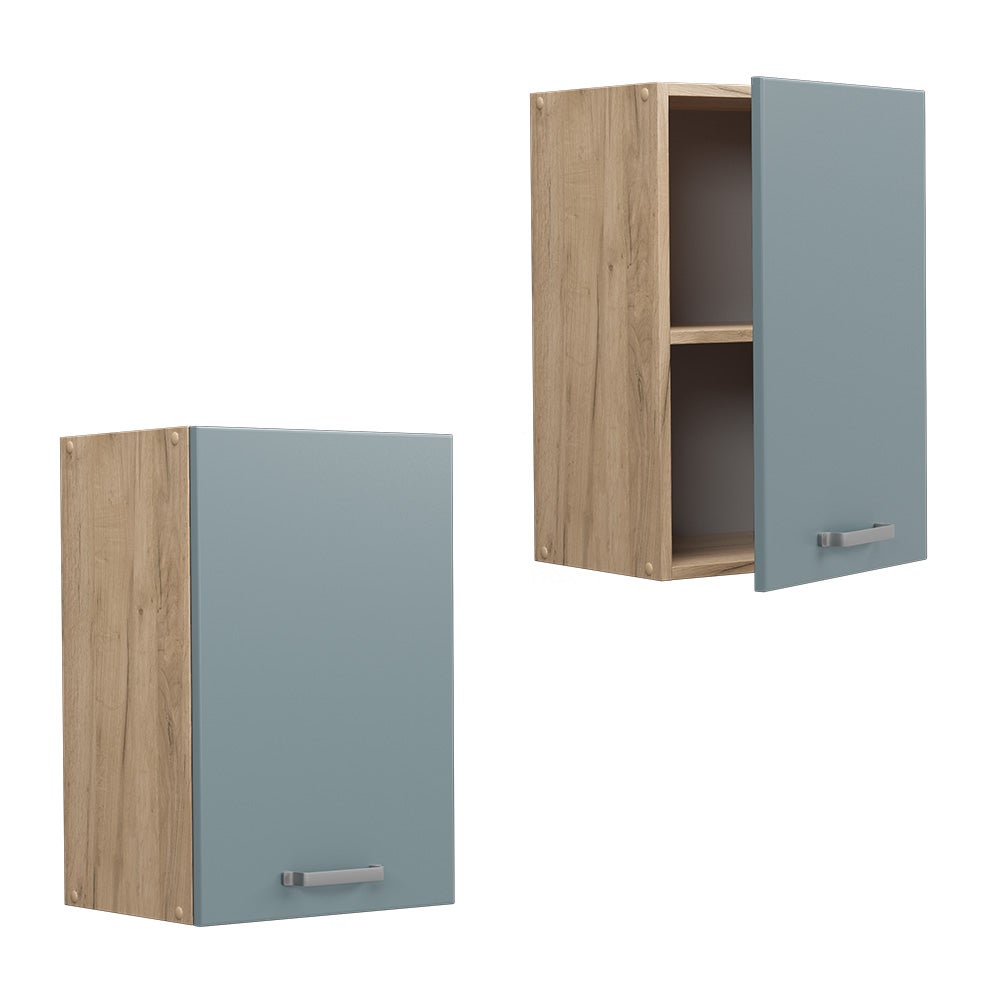 Vicco Elément haut de cuisine R-Line, Bleu-gris, 40cm - 5