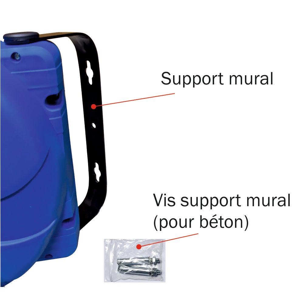 Enrouleur mural auto 15m 3G1.5 avec voyant + disjoncteur thermique - garantie 2 ans - 3