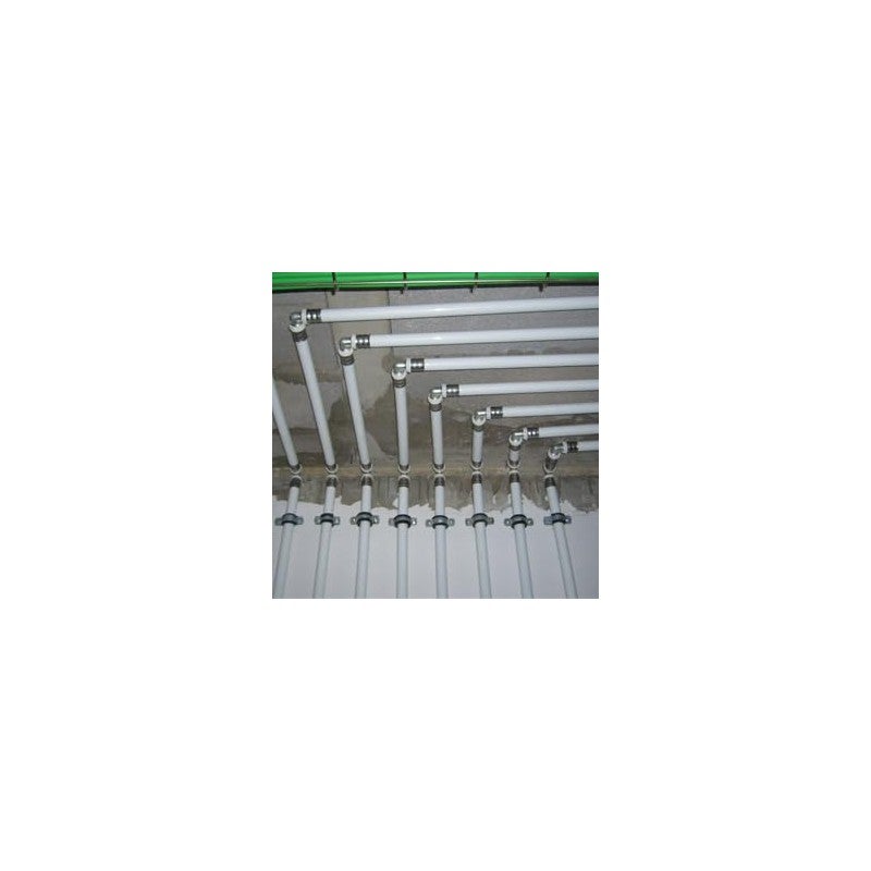 Té femelle 1/2''pour tube multicouche 16 mm, à utiliser avec machine à sertir, gris - 5