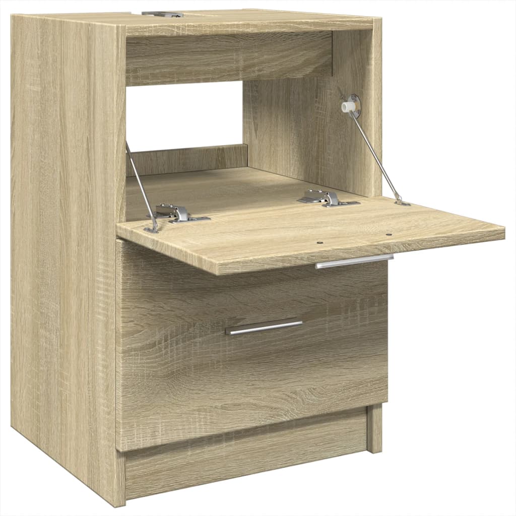 Armoire d'évier chêne sonoma 40x37x59 cm bois d'ingénierie - COMFORTXL - 5