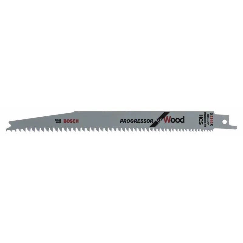 Lot de 5 lames pour scie sabre ''Progressor for Wood'' S2345X 200mm ...