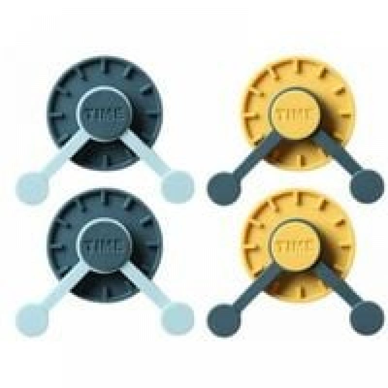 4 360° Obrotowe, bezuderzeniowe haczyki samoprzylepne, Uniwersalny wieszak w kształcie dzwonka, Wygodny i praktyczny haczyk na małe akcesoria