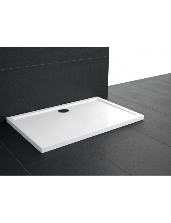 Novellini Olympic Plus Duschwanne – 140x100x12,5 Cm, Weiß, Acryl
