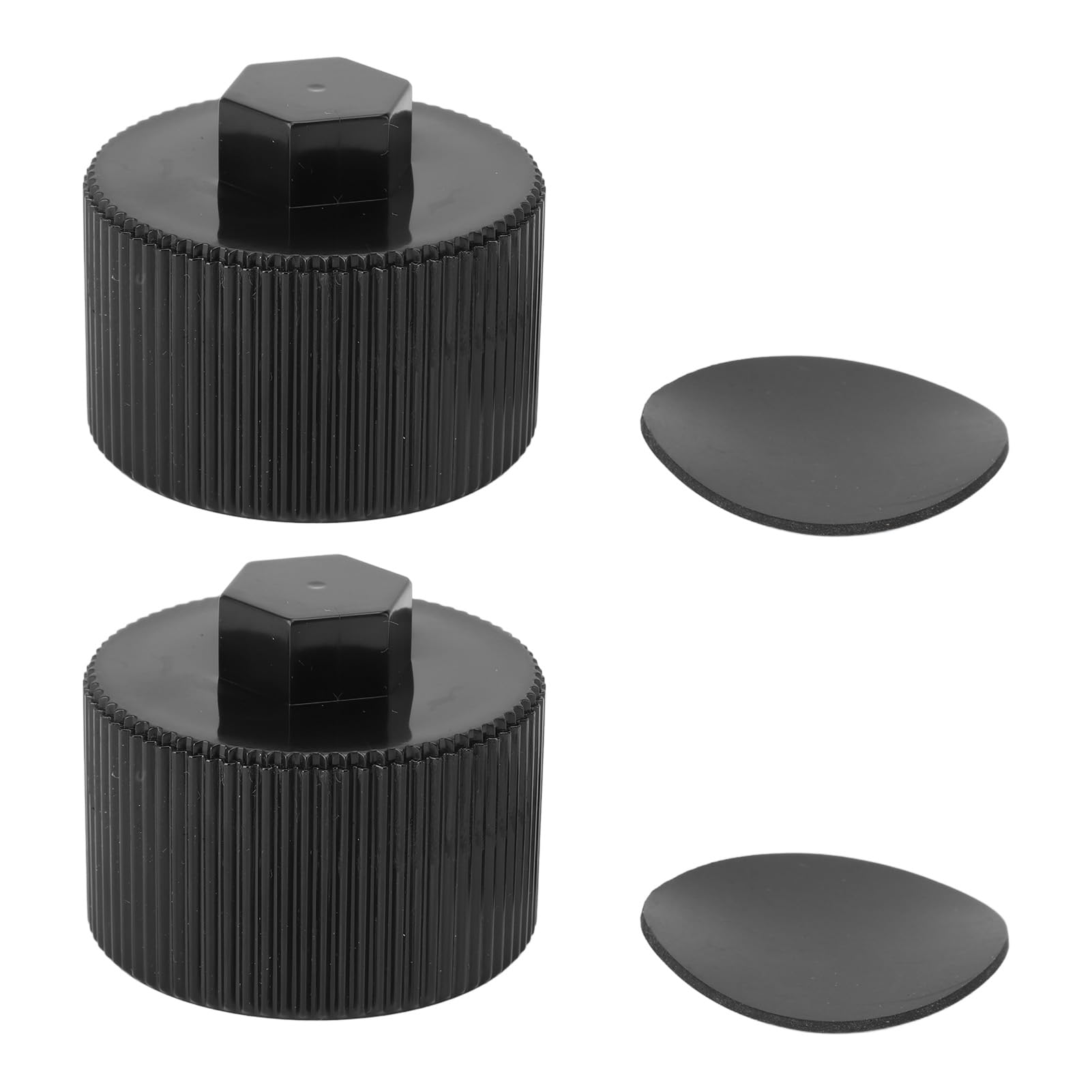 Bouchons De Vidange Filtre Piscine - 2 Pièces, Fileté 1.5", Pour Hivernage (Neuf)