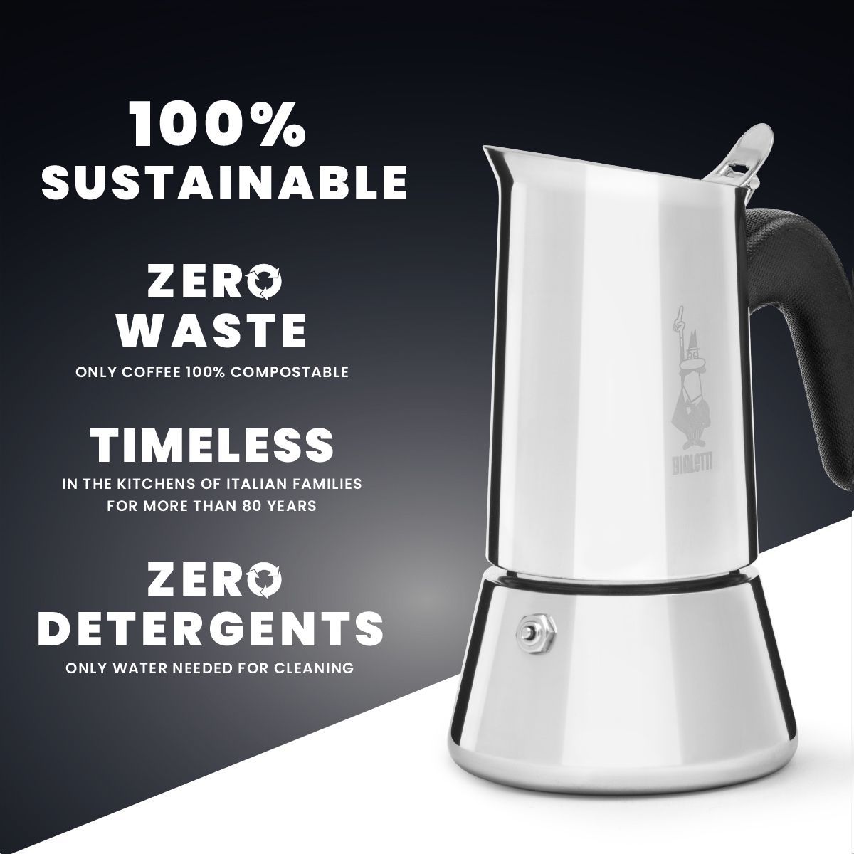 Cafetière italienne BIALETTI Venus 10 tasses - 4
