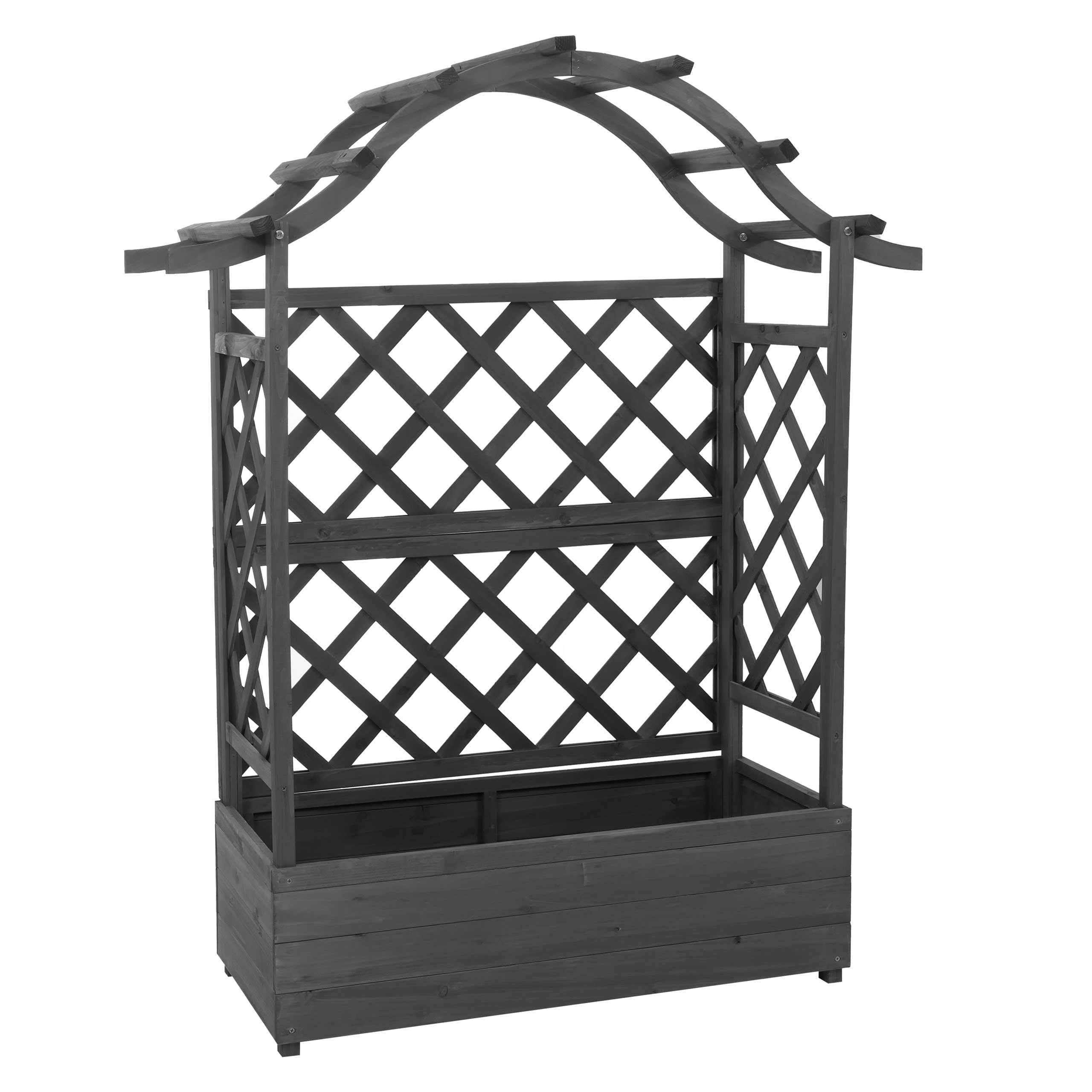 Podwyższona grządka HWC-P66, antracytowo-szara