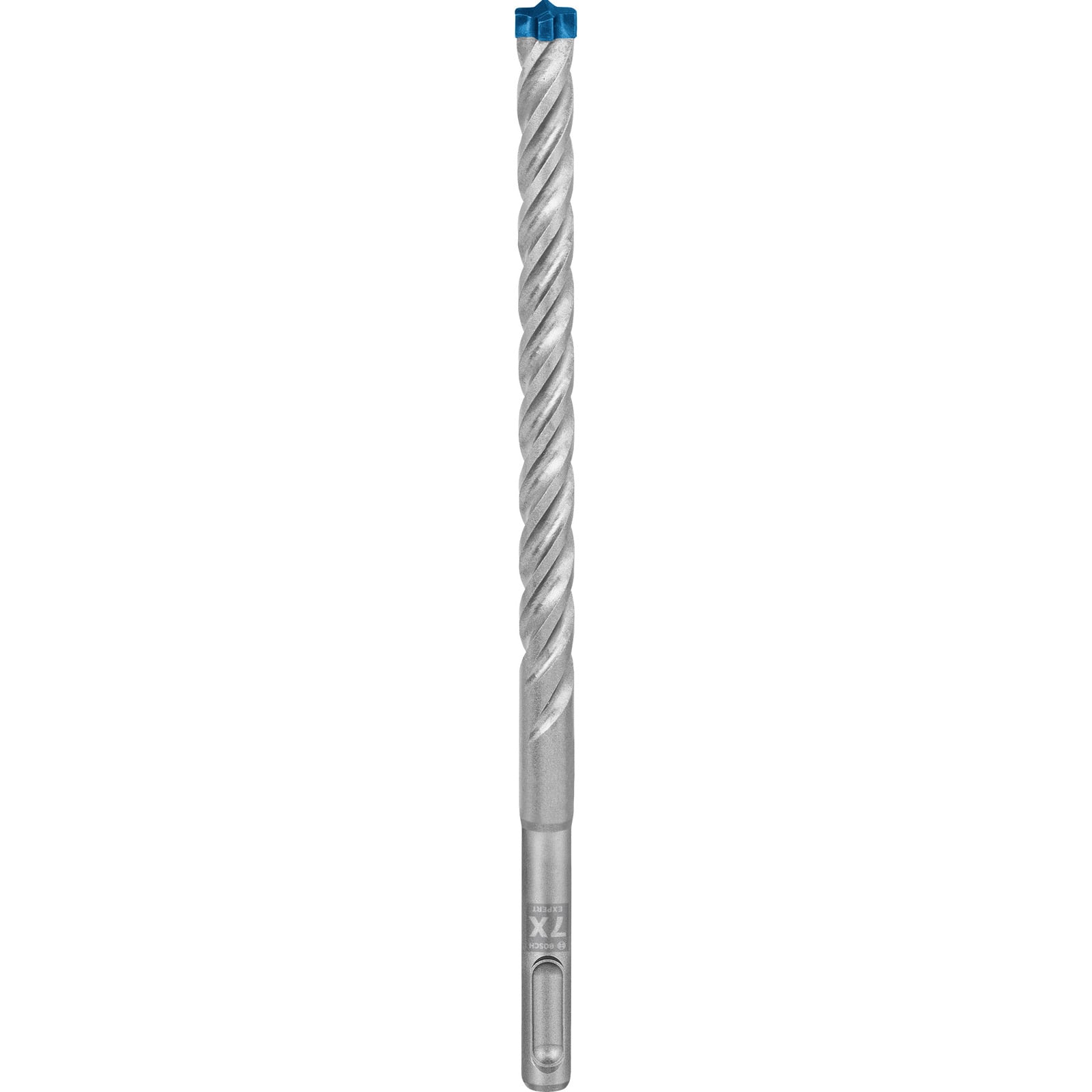 Foret béton 4 taillants sds-plus 7x expert bosch 12x100x166 mm - 2608900109 - 7