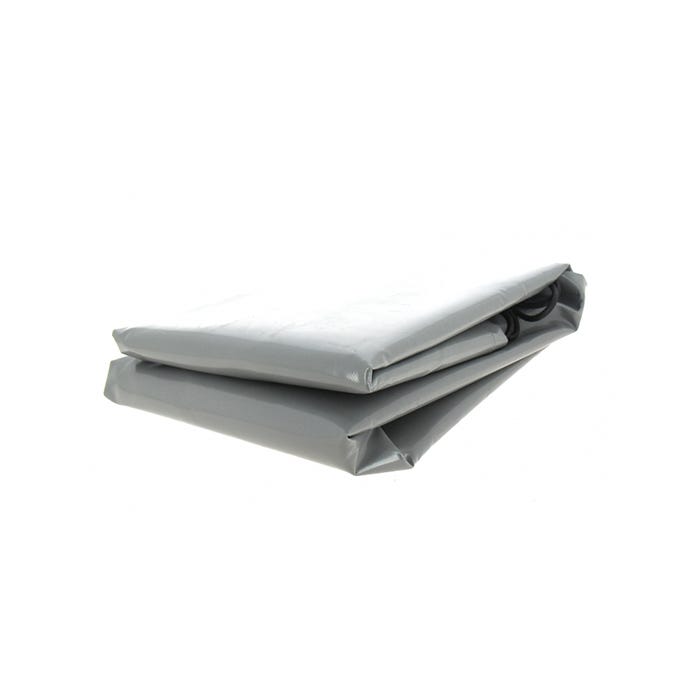 Bâche Remorque Franc NFB 160 - 156x100 Cm - PVC 640g/m² étanche & Renforcé - Fabriqué En France