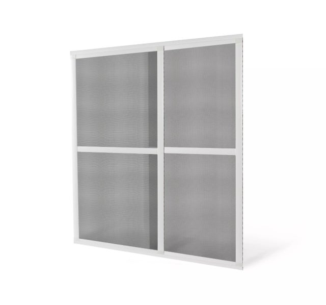Accessoires de rideaux et store GENERIQUE Moustiquaire de fenêtre L125 x H145 cm en aluminium