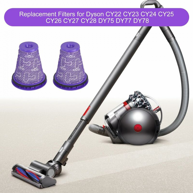 2 szt. filtra przedsilnikowego do odkurzacza Dyson Big Ball CY18 CY22 CY23 CY24 CY25 CY26 CY27 CY28 DY75 DY77 DY78 - 3