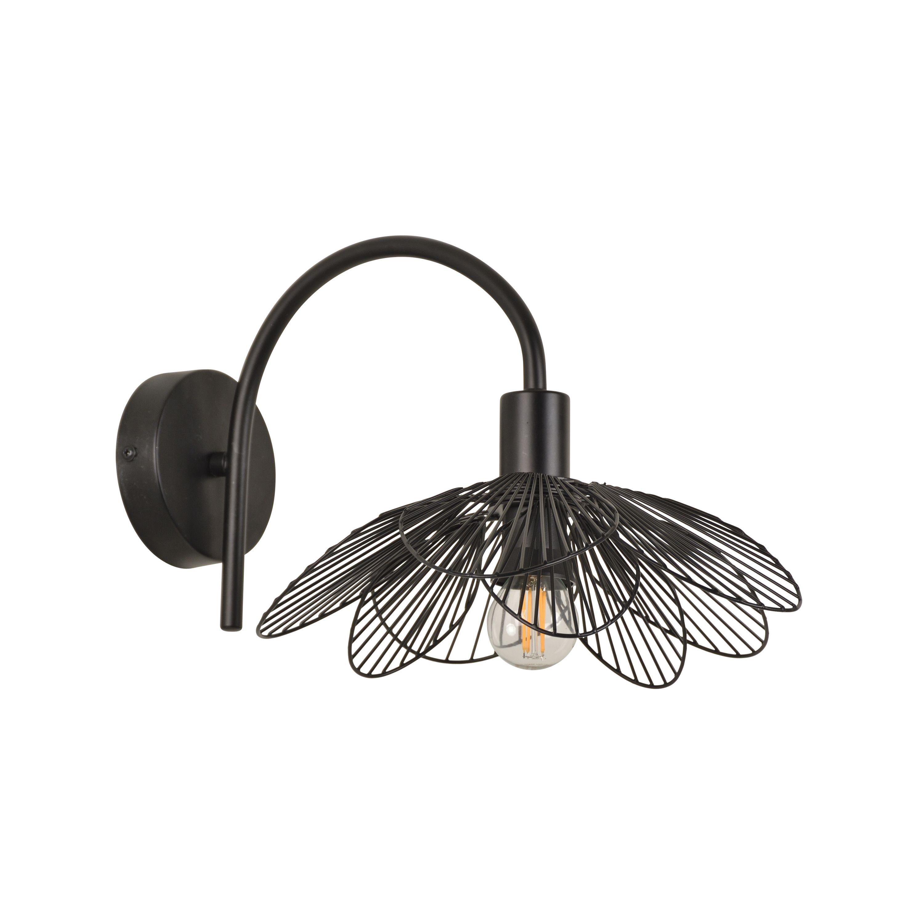 Lampa ścienna BAMAKO - 1 x E14 - Żelazo - INSPIRE - 3