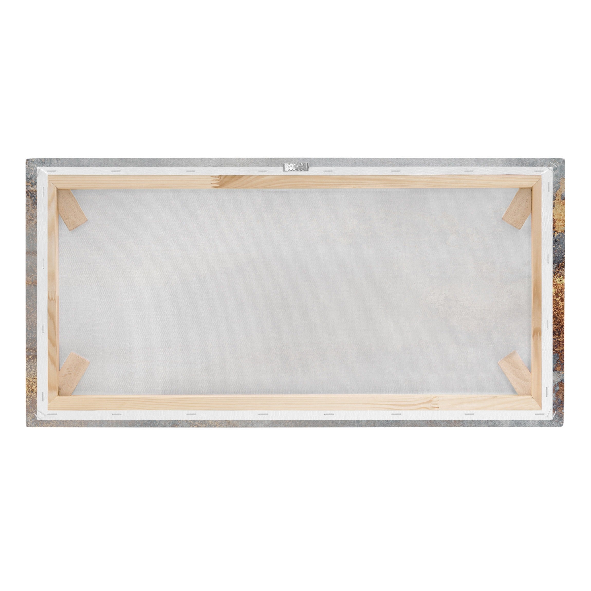 Impression sur toile tableau sur toile châssis gris art à motifs abstrait peinture 54 cuisine chambre à coucher salon couloir 100 x 50 cm - 7