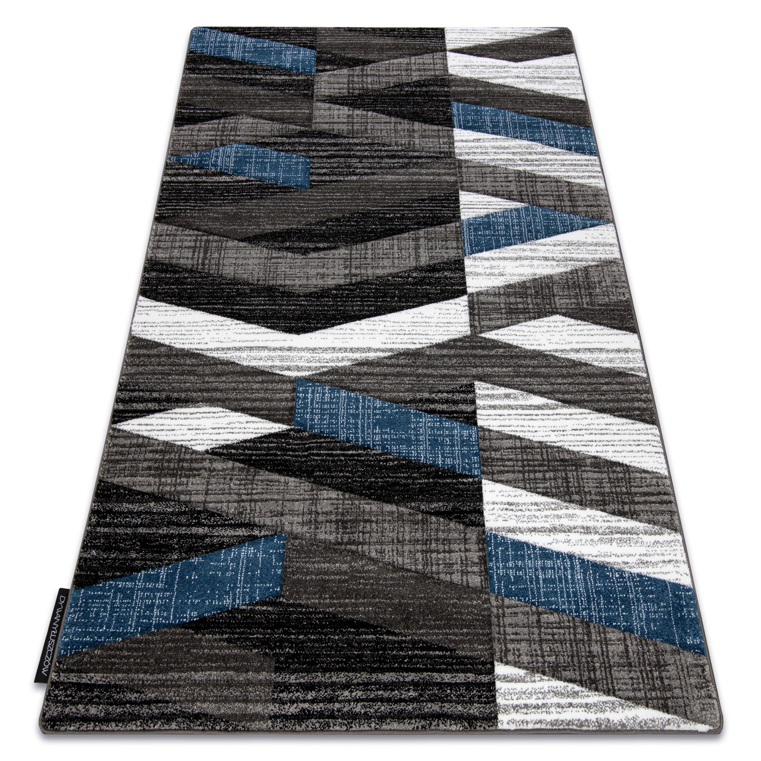 Dywan ALTER Bax Pasy niebieski 140x190 cm