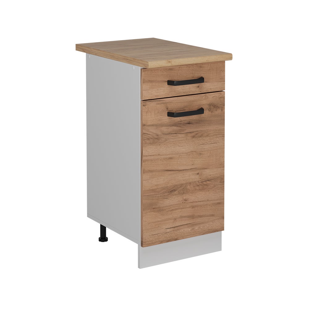 Vicco Szafka dolna do kuchni R-Line, Złoty dąb energetyczny, 40 cm BP Dąb