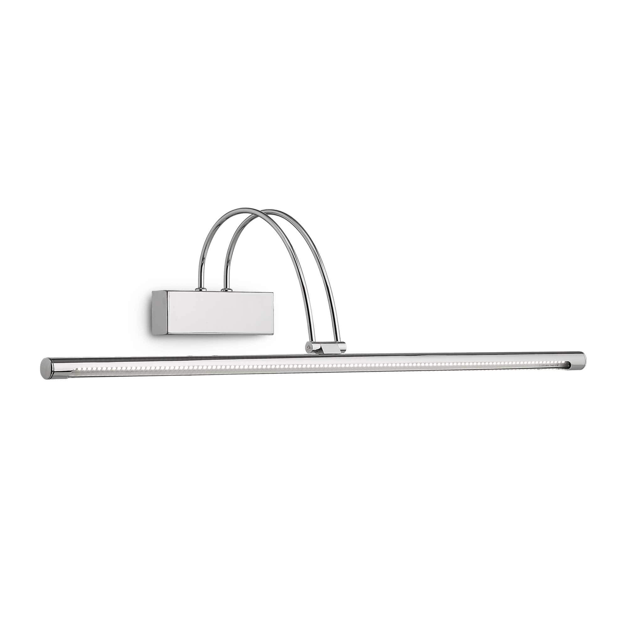 Ideal Lux  Applique Murale Chromée Bow 114 Ampoules , Leroy Merlin