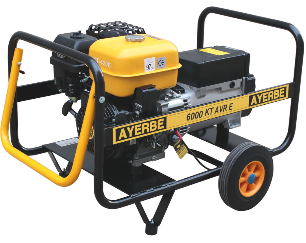Ayerbe , 5430110, Generador A Gasolina Ay-6000 Kt Avr Monofásico A/E , Leroy Merlin