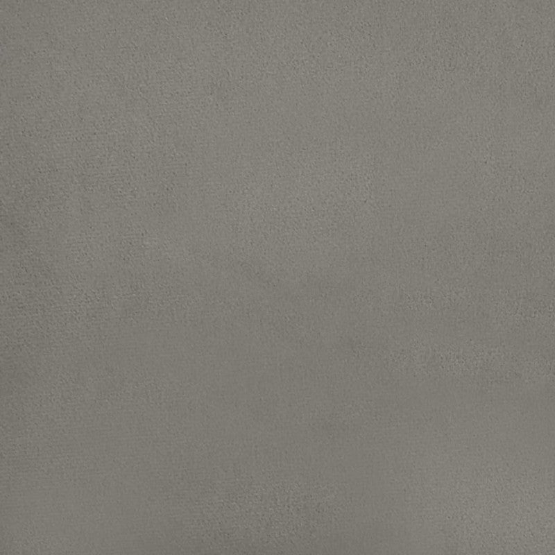 Materasso a Molle Grigio Chiaro 80x220x20 cm in Velluto vidaXL - 6